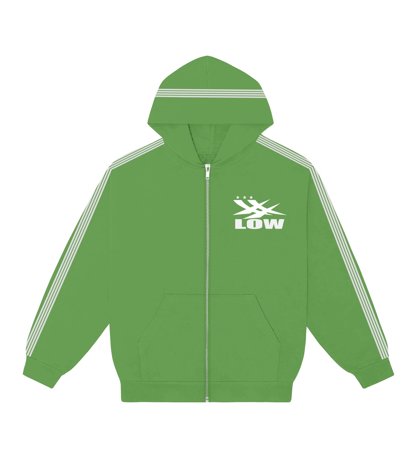 ‘LOW’ STRIPES HOODIE