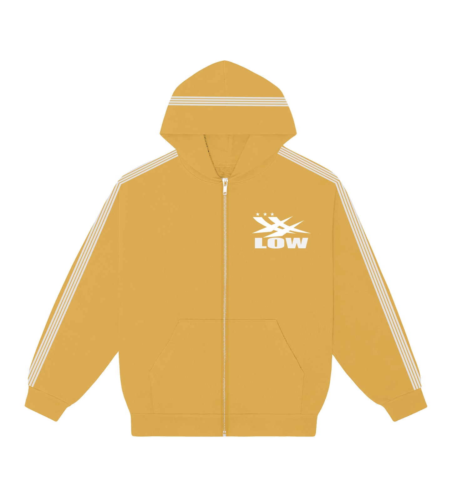 ‘LOW’ STRIPES HOODIE