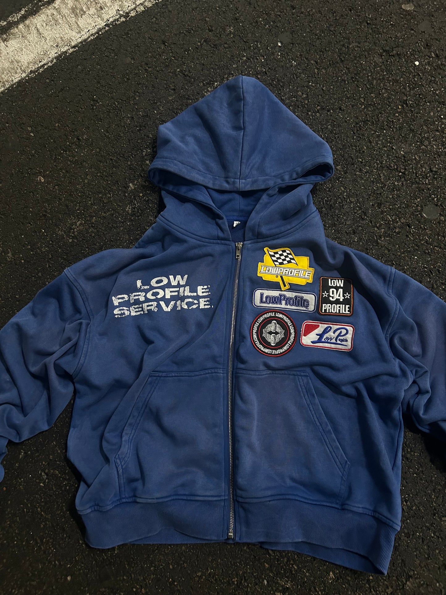 LOWPROFILE VINTAGE ‘RACER’ ZIPUP