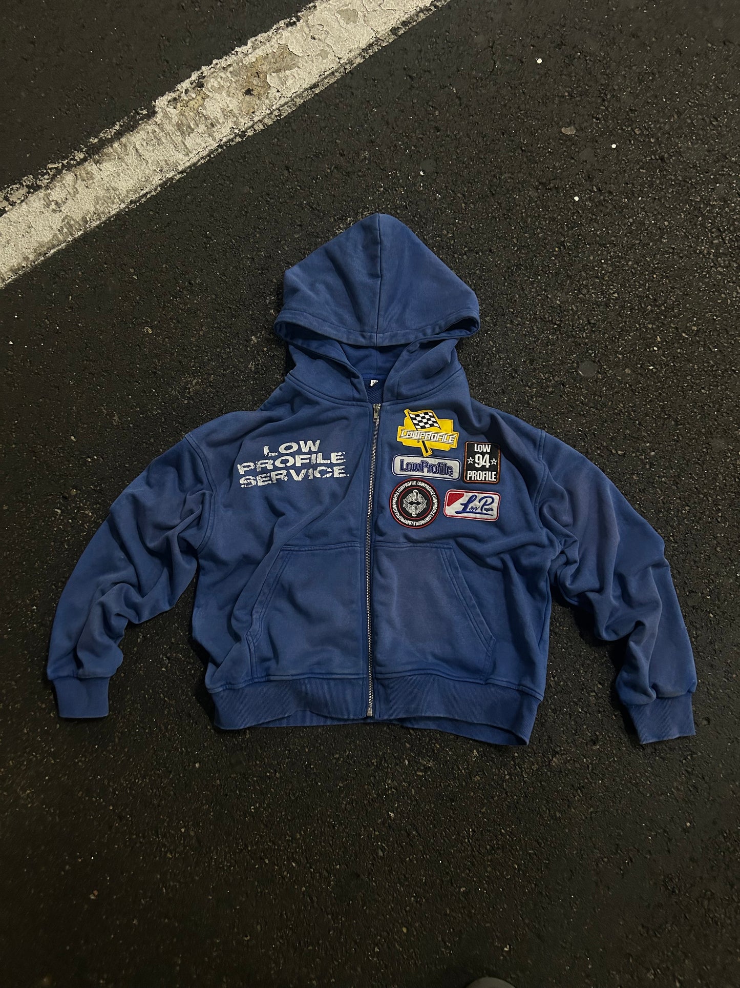 LOWPROFILE VINTAGE ‘RACER’ ZIPUP